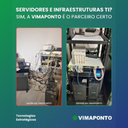 Servidores Vimaponto: Antes e Depois